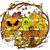 Pumpkin Season #6937 Sublimation transfers - Heat Transfer