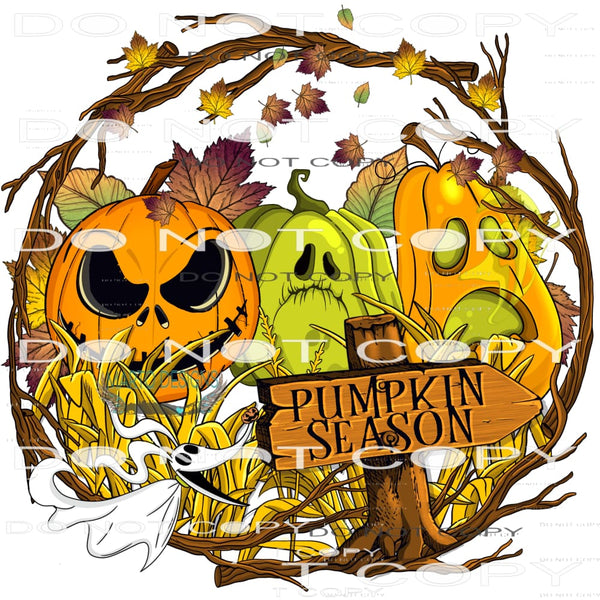 Pumpkin Season #6937 Sublimation transfers - Heat Transfer
