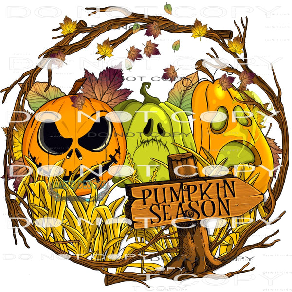 Pumpkin Season #6938 Sublimation transfers - Heat Transfer