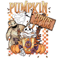 Pumpkin Spice #6022 Sublimation transfers - Heat Transfer