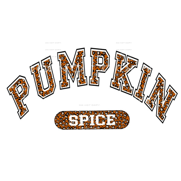 Pumpkin Spice # 89969 Sublimation transfers - Heat Transfer