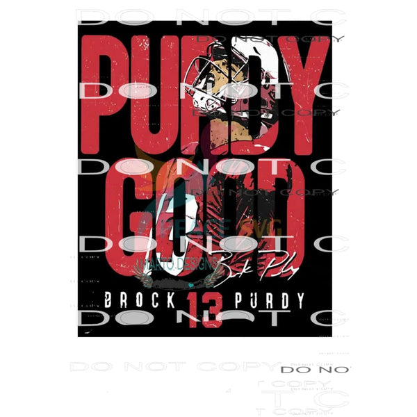Purdy 4 Sublimation transfers - Heat Transfer Graphic Tee