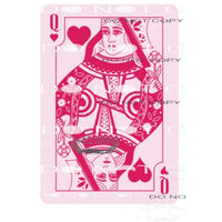 queen of hearts # 8295 Sublimation transfers - Heat