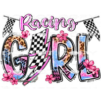 Racing Girl #10688 Sublimation transfers - Heat Transfer