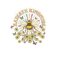 Radiate Kindness #4814 Sublimation transfers - Heat Transfer