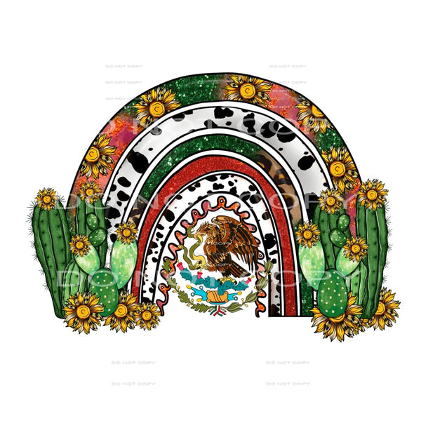 Rainbow boho # 581 Sublimation transfers - Heat Transfer