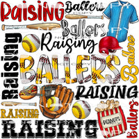 Raising Ballers #10746 Sublimation transfers - Heat