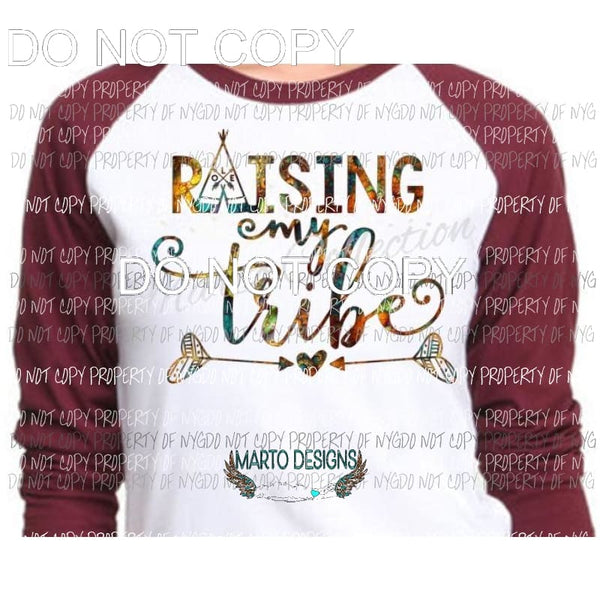 Raising my tribe #3 sublimation transfers Heat Transfer