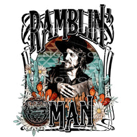 Ramblin man # 298 Sublimation transfer - Heat Transfer