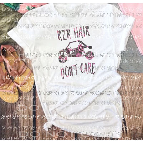 Razor Hair Dont care Sublimation transfers Heat Transfer