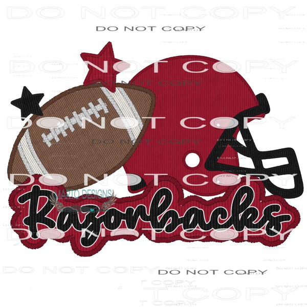 Razorbacks #7083 Sublimation transfers - Heat Transfer