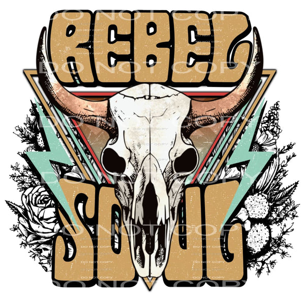 Rebel soul # 719 Sublimation transfers - Heat Transfer