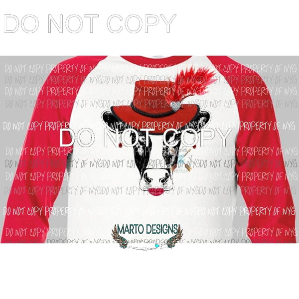 red hat cow sublimation transfer Heat Transfer