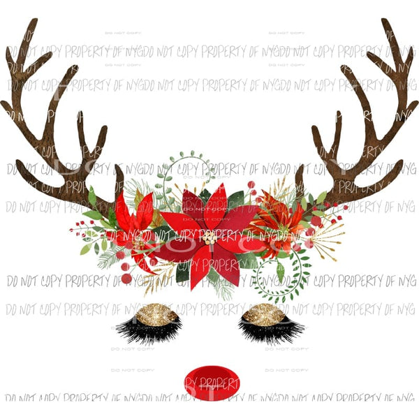 Reindeer 3 Sublimation transfers Heat Transfer