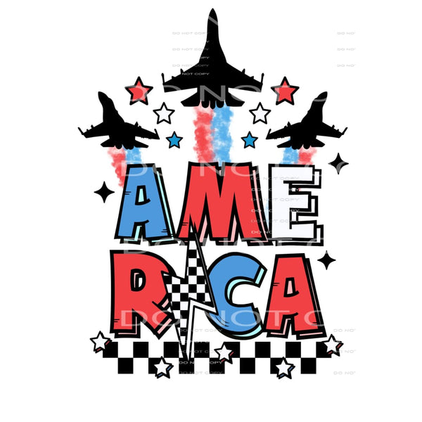 Retro America # 504 Sublimation transfers - Heat Transfer