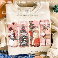 Retro Christmas # 18 Sublimation transfers - Heat Transfer