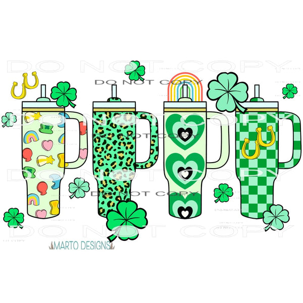 Retro St.Patricks Stanley #10103 Sublimation transfers -