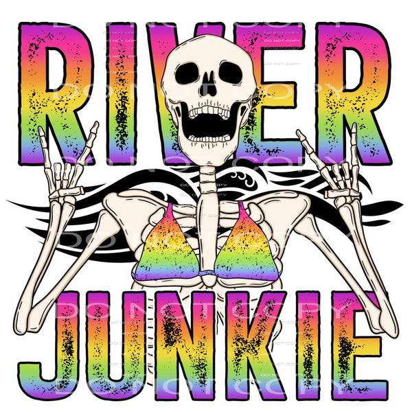 River Junkie #5940 Sublimation transfers - Heat Transfer