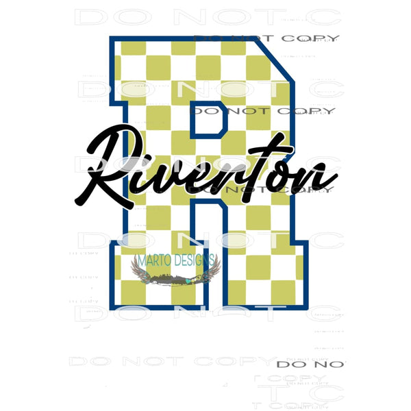 riverton check # 157 Sublimation transfers - Heat Transfer