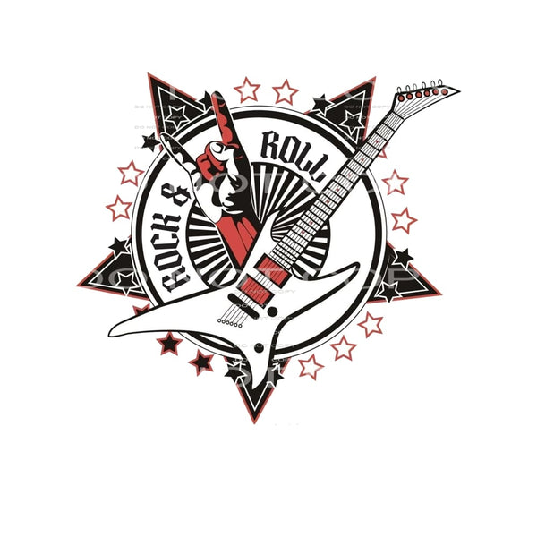 Rock And Roll #4786 Sublimation transfers - Heat Transfer
