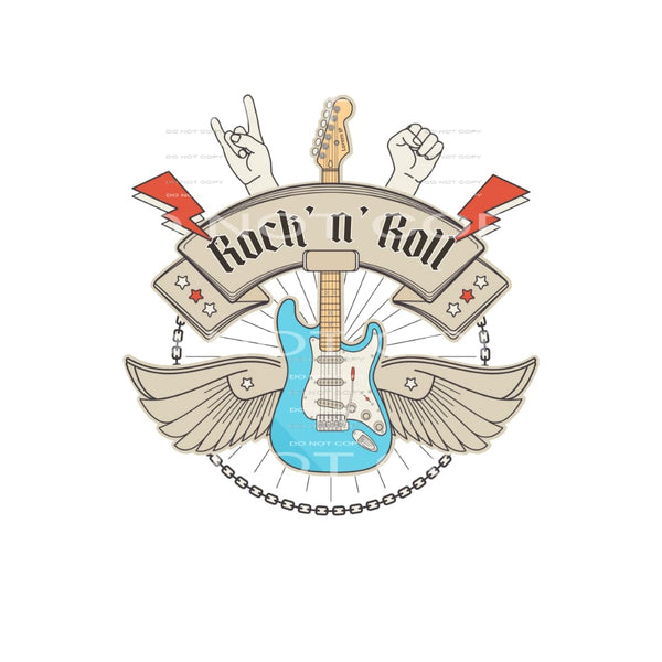 Rock n’ Roll #4780 Sublimation transfers - Heat Transfer