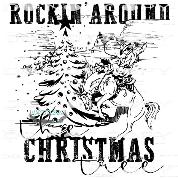 Rockin’ Around The Christmas Tree #7503 Sublimation
