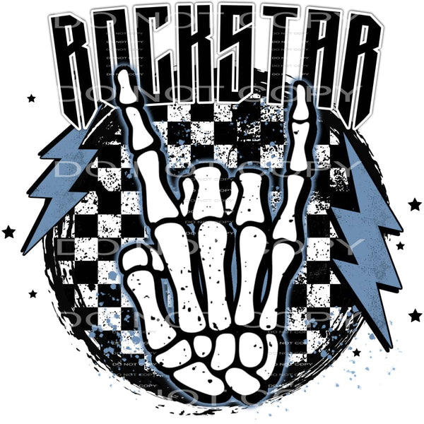 ROCKSTAR # 759 Sublimation transfers - Heat Transfer Graphic