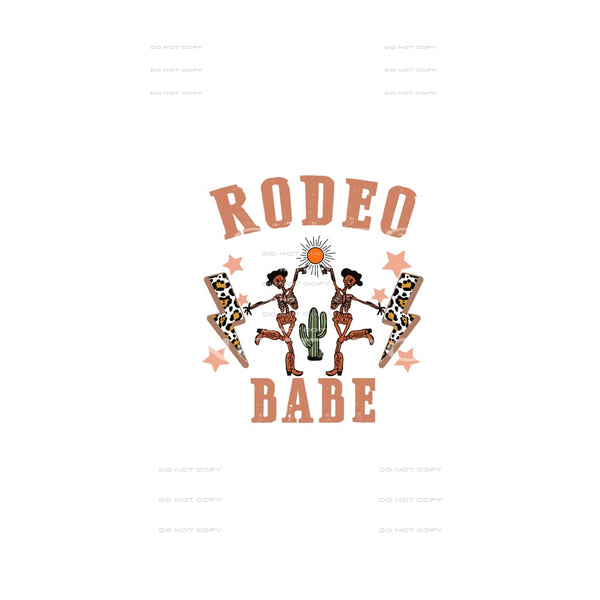 Rodeo Babe # 225 Sublimation transfers - Heat Transfer