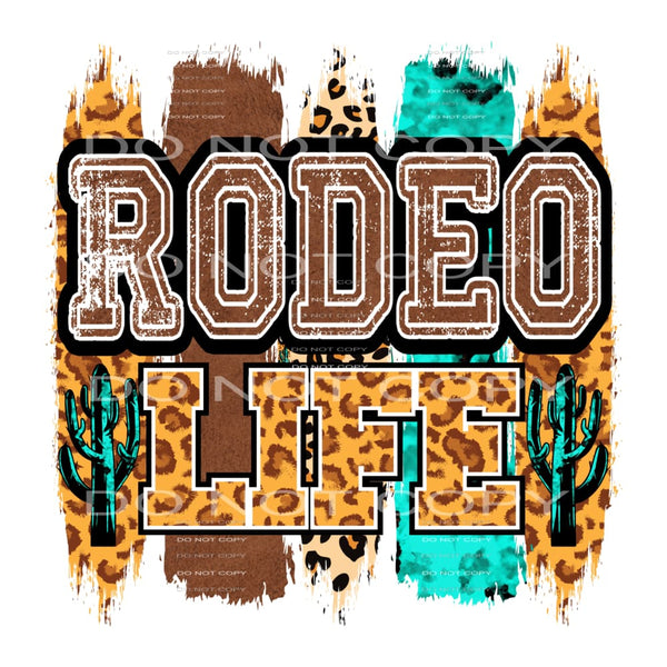 Rodeo Life #5671 Sublimation transfers - Heat Transfer