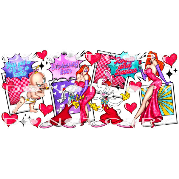 Roger Rabbit #9275 Sublimation transfers - Heat Transfer