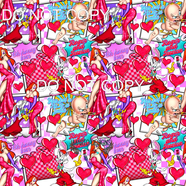 Roger Rabbit #9276 Sublimation transfers - Heat Transfer