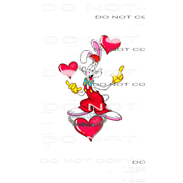 Roger Rabbit Sleeve #9279 Sublimation transfers - Heat