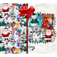 Rudolph And Friends #7553 Sublimation transfers - Heat