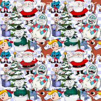 Rudolph And Friends #7581 Sublimation transfers - Heat