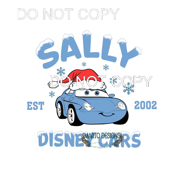 Sally Disney Cars #314 Sublimation transfers - Heat