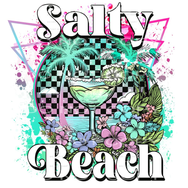 Salty beach # 410 Sublimation transfers - Heat Transfer