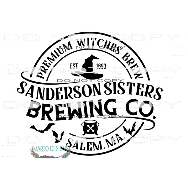 Sanderson Sisters HP # 1076 Sublimation transfers - Heat