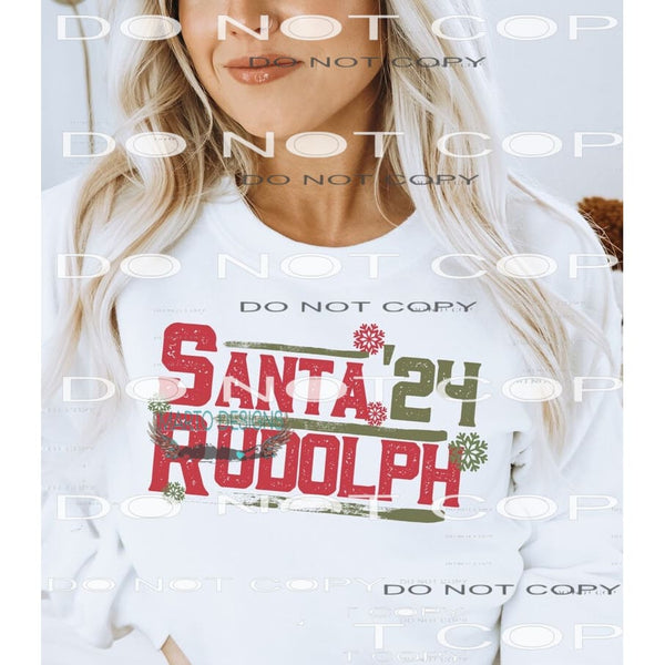 Santa 24 Roundoff #6551 Sublimation transfers - Heat