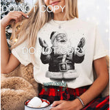 santa Jolly # 7783 Sublimation transfers - Heat Transfer