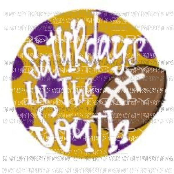 saturdays polka dot yellow Sublimation transfers Heat Transfer