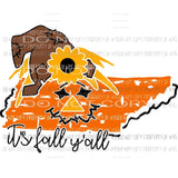 Scarecrow State Fall All states in drop down menu sublimation transfer state Heat Transfer