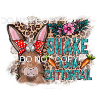 Shake Your Cottontail #9886 Sublimation transfers - Heat