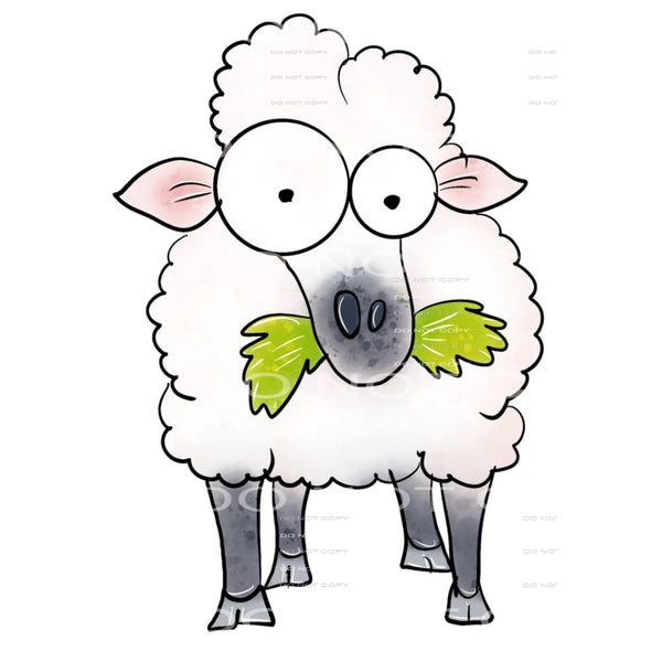 Sheep # 1029 Sublimation transfer - Heat Transfer Graphic