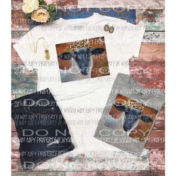 Sheep leopard bandanna Sublimation transfers Heat Transfer