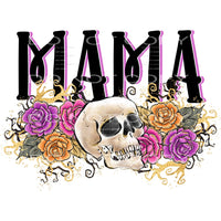 Skull Mama # 809 Sublimation transfers - Heat Transfer