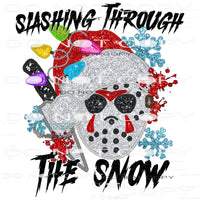 Slashing Through The Snow #6904 Sublimation transfers - Heat