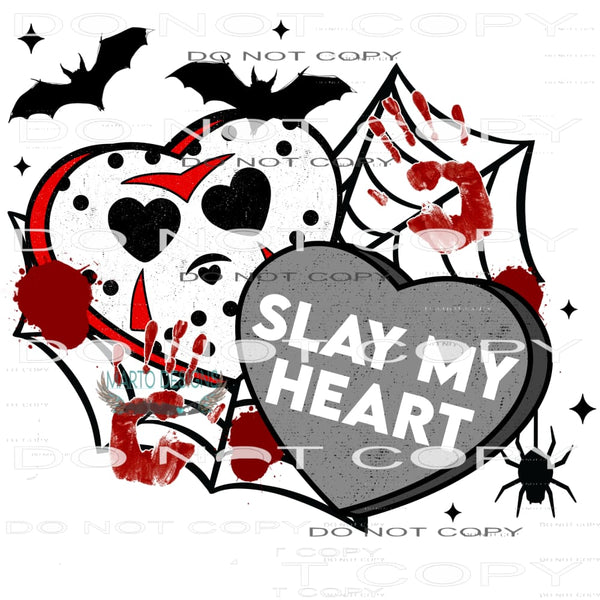 Slay My Heart #9833 Sublimation transfers - Heat Transfer