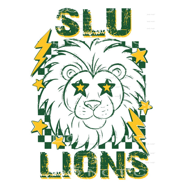 SLU Lions # 89902 Sublimation transfers - Heat Transfer