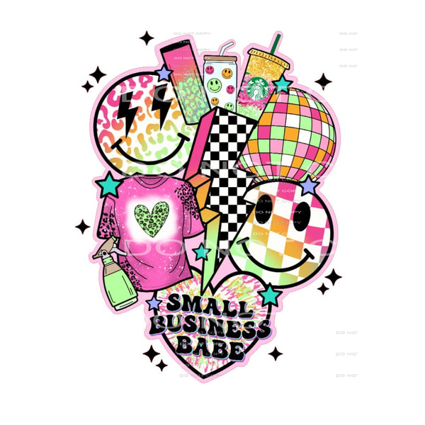 Small Business Babe #5546 Sublimation transfers - Heat
