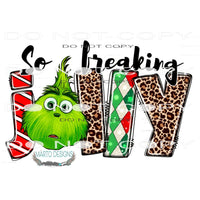 So Freaking Jolly #7447 Sublimation transfers - Heat
